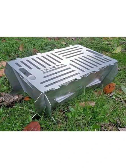 41x25 cm Portatif Katlanabilir Mangal, Pratik Kullanım ürün görseli 1