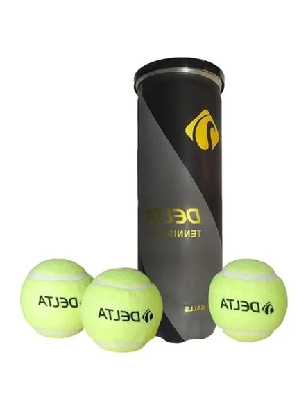 3'lü Vakum Ambalajlı Tenis Topu, Dayanıklı ve Uzun Süreli Kullanım ürün görseli 1