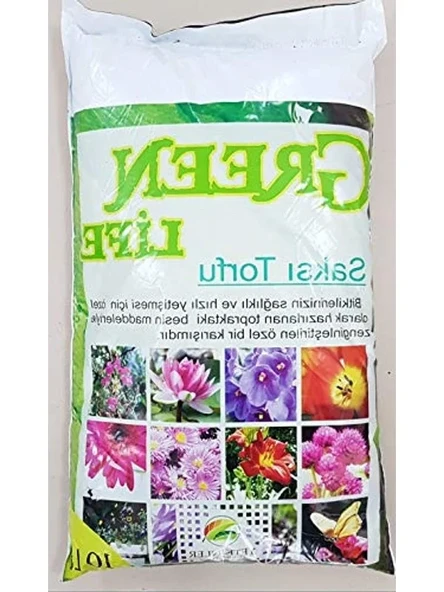 10 Litre Kapasiteli Torf Humus Katkılı Bitki Toprağı ürün görseli 1