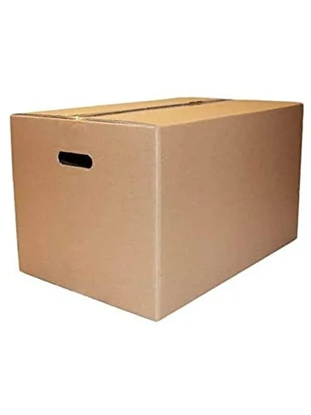 60x40x40 Ebatında Karton Taşıma Kolisi, 5 Adet Set ürün görseli 1
