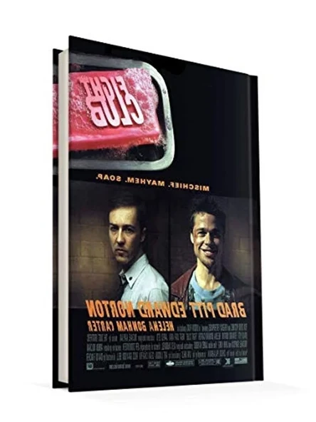 Film Afişleri Fight Club Sert Kapak 14x20 Çizgili 96 Sayfa Not Defteri ürün görseli 1