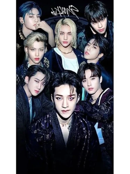 30x42 cm Boyutunda Stray Kids Kapak Poster, Dekoratif Amaçlı ürün görseli 1