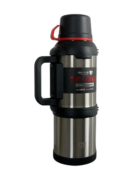 4 litre kapasiteli çelik termos, kamp ve aile kullanımı için ürün görseli 1