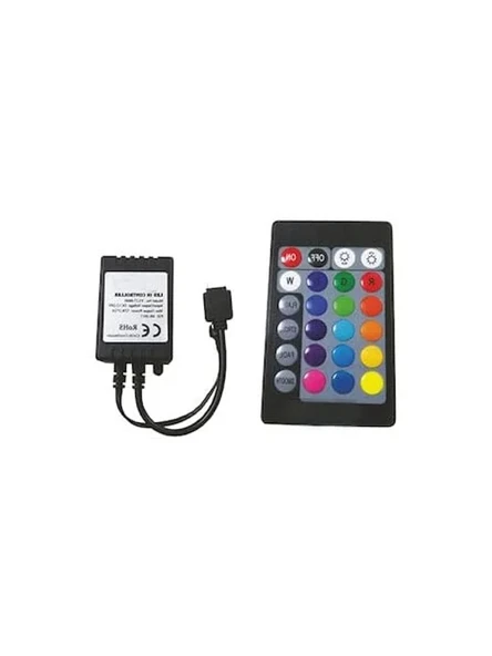 Bluetooth Kontrollü RGB Şerit LED Kontrol Cihazı, 10 Metre ürün görseli 1