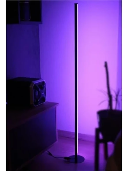 Kumandalı Rgb Dekoratif Lambader, 16 Renk Seçeneği ile Işık ve Dekor ürün görseli 1