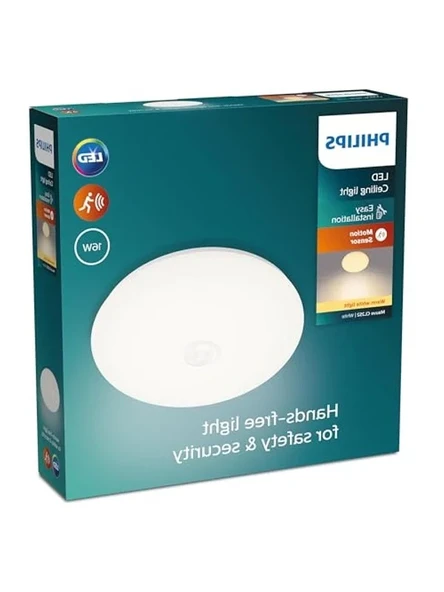 Hareket sensörlü yuvarlak tavan lambası, 16W ürün görseli 1