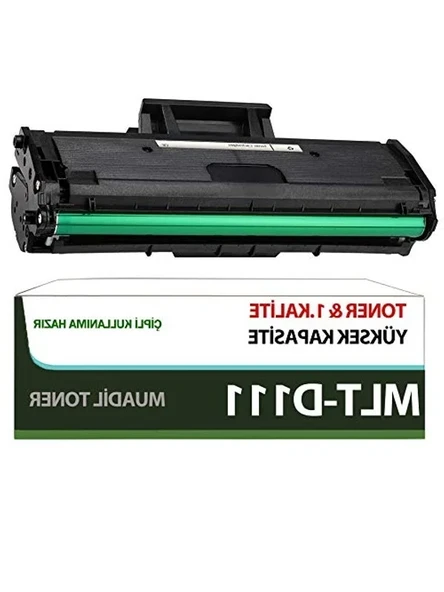 Melsan Toner Yüksek Kapasite Samsung SL-M2070, M2070W, M2070FW, MLT-D111S İle Uyumlu ürün görseli 1