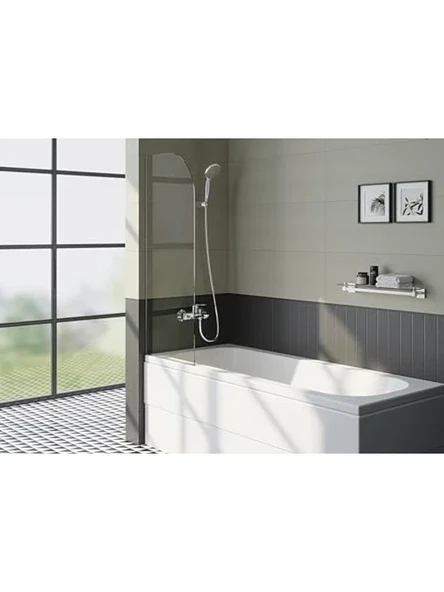 VitrA Cozy A45681 5F El Duşu Takımı, Krom - Resim 3