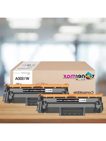 Çipli Muadil Toner, 2'li Paket, Uyumlu LaserJet Modelleri ürün görseli 1