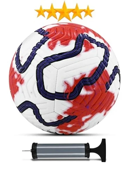 Sert Futbol Topu - Halı Saha için Hibrit No:5, Pompalı Set ürün görseli 1