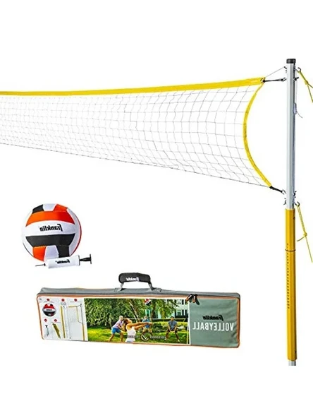 Portatif Voleybol Ağı Seti - Plaj ve Bahçe Kullanımı İçin ürün görseli 1