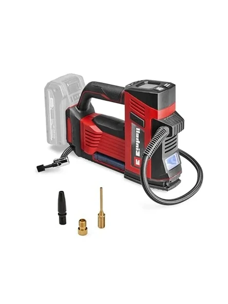 Akülü Araç Kompresörü - 18 V, 11 bar, LCD Ekranlı ürün görseli 1