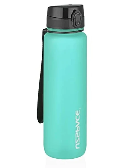 Büyük Boy 1000 ml Tritan Su Matarası - 28 cm Yükseklik, 14 Renk Seçeneği ürün görseli 1
