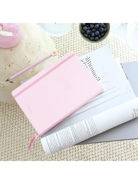 Noktalı A5 Bullet Journal Defteri, 140 gr, 80 Yaprak, Cotton Candy Renk ürün görseli 1