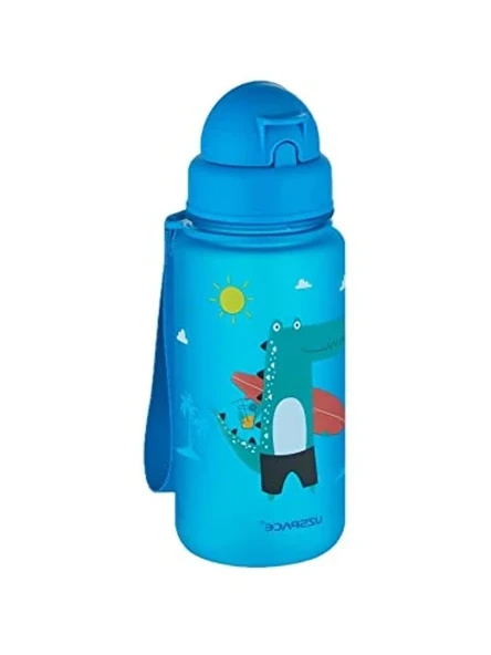 400 ml Pipetli Çocuk Su Matarası, Eğlenceli ve Kullanışlı ürün görseli 1