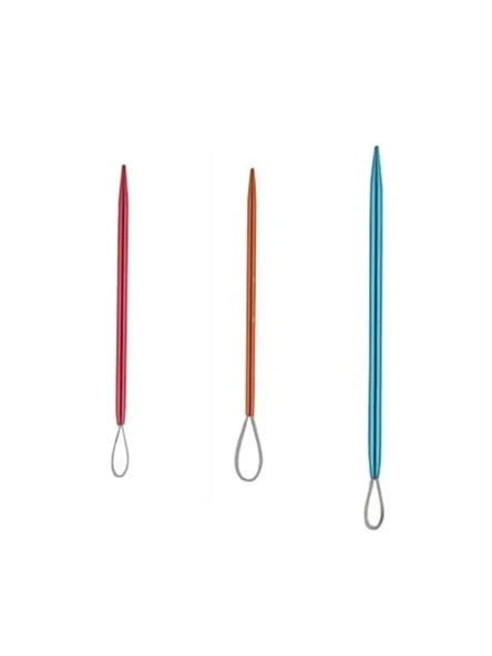 Yün İğnesi Seti - 3 Parça, 2.25, 2.75 ve 3.25 mm ürün görseli 1