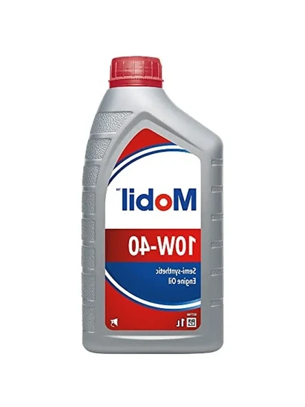 1 Litre Motor Yağı, Mobil 10W40, Yüksek Koruma ve Performans ürün görseli 1