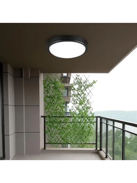 IP65 Su ve Toz Geçirmez Yuvarlak LED Armatür, 20W, 6500K ürün görseli 1