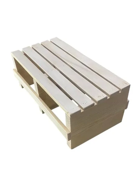 Kaymaz Tabanlı Ahşap Step Tahtası, 18x25x50 cm Boyutunda Ev İçi Kullanım için ürün görseli 1