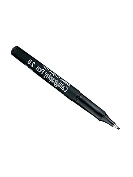 Siyah Kaligrafi Kalemi - 2.0 mm Uç, Yaratıcı Yazım ürün görseli 1