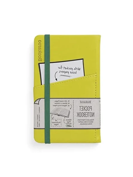 A6 Boyutunda Günlük Defter, Limon Sarısı Renk ürün görseli 1