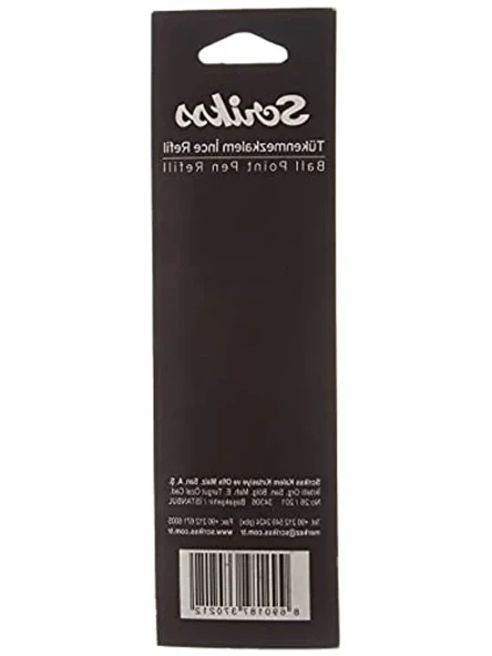Mavi Renk Tükenmez Kalem Refill Seti - Resim 2