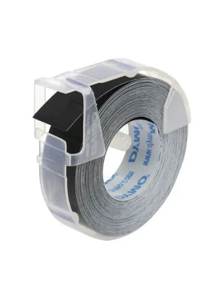 Plastik Parlak Siyah 9 mm x 3 m 3D Praegeband ile Yaratıcılığınızı Katlayın ürün görseli 1