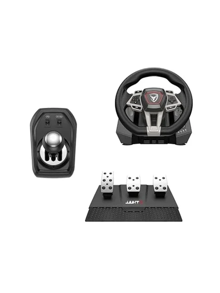 Yarış Direksiyon Vites ve Pedal Seti, Gaming Uyumlu ürün görseli 1