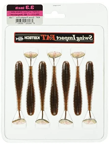 Green Pumpkin Fire Renk 3.3" Suni Yem, Swing Impact FAT ürün görseli 1