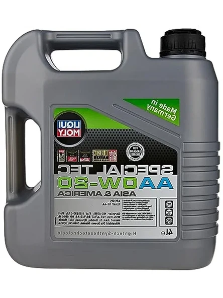 4 lt Motor Yağı - Liqui Moly Special Tec AA 0W-20 ürün görseli 1
