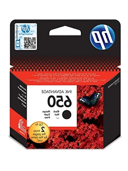 HP 650 Siyah Mürekkep Kartuş 360 Sayfa (CZ101AE) ürün görseli 1