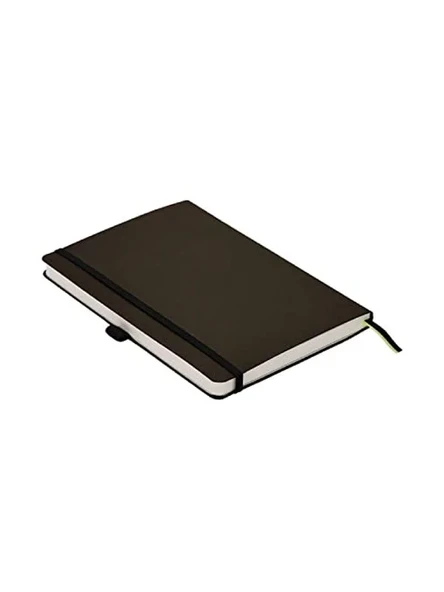 A5 Boyutunda Yumuşak Kapak Defter, Mat Siyah, Şık Tasarım ürün görseli 1