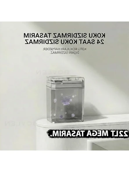 Otomatik hareket sensörlü 22 litre çöp kovası - Resim 3