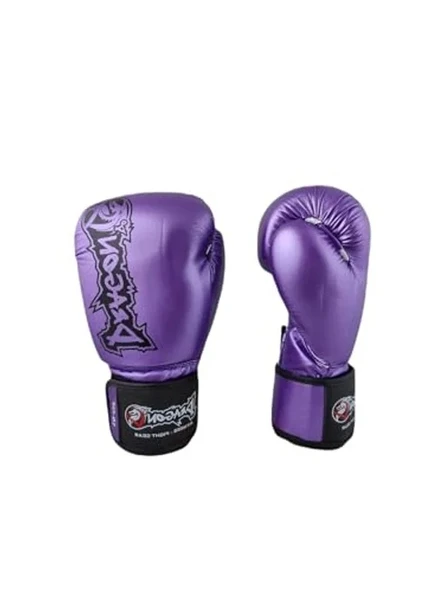 Favela Mor Boks Kick Eldiveni Muay Thai Boxing Gloves 10 Oz ürün görseli 1