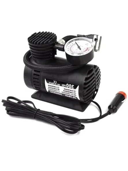 Mini Araç Hava Kompresörü, 300 PSI Lastik Şişirme için Taşınabilir Cihaz ürün görseli 1