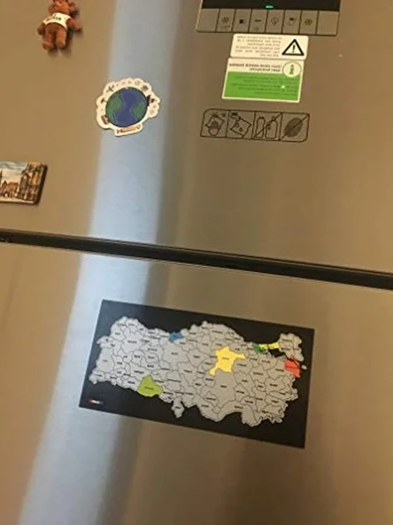 Magnet Türkiye Haritası, 20x10 cm Boyutunda ürün görseli 1