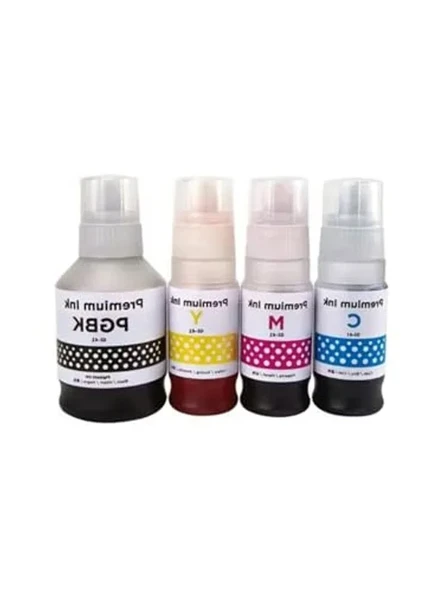 Canon Gı-41 G1430 G2470 G3470 G4470 Muadil 1 Set 4 Renk Mürekkep ürün görseli 1