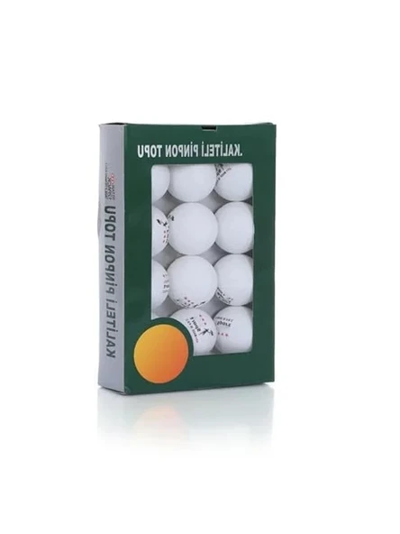 Masa Tenisi Pin Topu, 12 Adet +40 zlı Yapı, Profesyonel ürün görseli 1