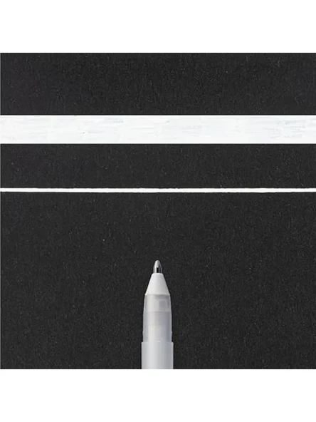 GELLY ROLL BASIC BOLD 0,5MM BEYAZ (KALIN UÇ) - Resim 2