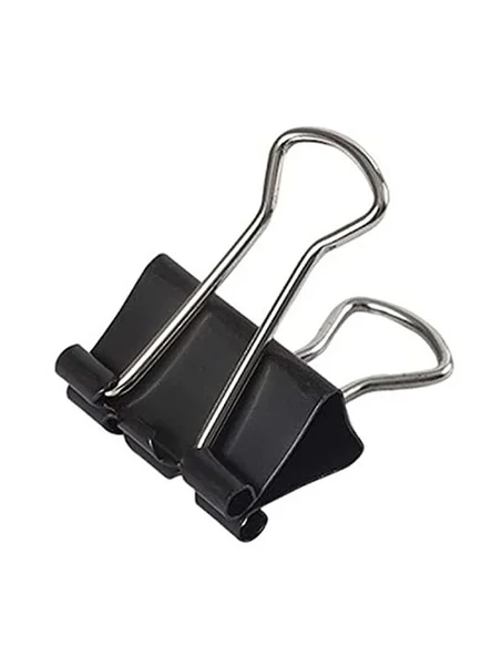 19 mm Binder Clips, 12'li Paket, Metalik Tasarım ürün görseli 1