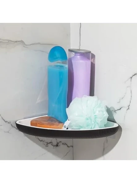Paslanmaz Duş Rafı - Yapışkanlı Banyo Düzenleyici ürün görseli 1