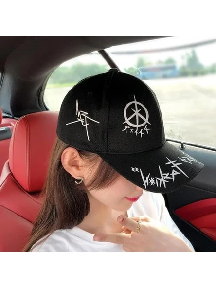 Unisex Metal Tokalı Trucker Şapka, Ayarlanabilir ürün görseli 1