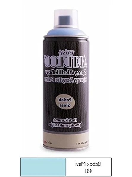 Bebek Mavi Renk Akrilik Sprey Boya 400ml ürün görseli 1