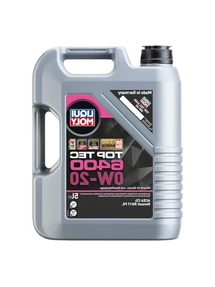 5 Litre 0W-20 Motor Yağı ile Araç Bakımını Güçlendirin ürün görseli 1