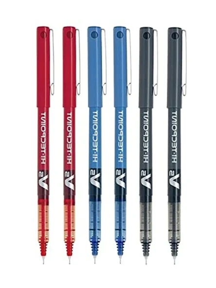 0.5 mm Uçlu Tükenmez Kalem, 6'lı Paket Farklı Renk Seçenekleri ürün görseli 1