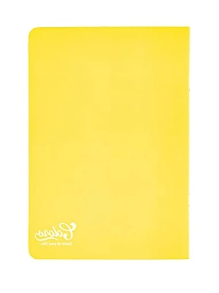 Sarı Kareli Defter - A4 Boyutunda 60 Yaprak ürün görseli 1