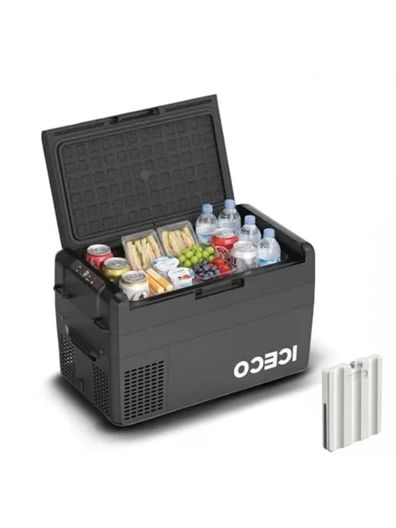 25 Litre Kapasiteye Sahip Kompresörlü Oto Buzdolabı, 12/24 Volt Çalışma ürün görseli 1