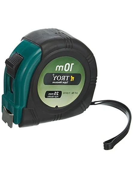 10 Metre Uzunluğunda Stoperli Şerit Metre, 25 Mm Genişlik ürün görseli 1