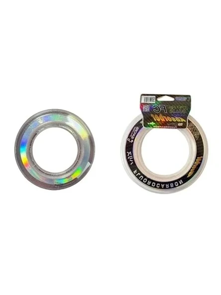 Pembe Renkli 50 Metre 0,18mm Fluorocarbon İp ürün görseli 1