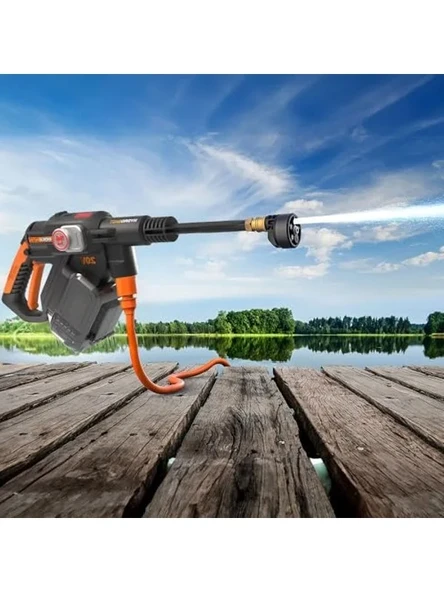 Kömürsüz 20 Volt Basınçlı Yıkama Tabancası, 56 Bar Güç, 2 Parça Set ürün görseli 1